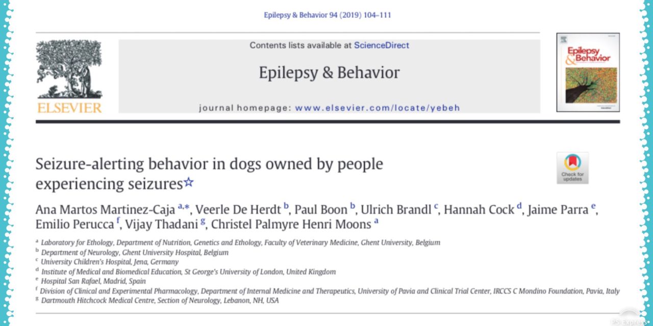 Perros y detección temprana de crisis epilépticas. Primeros resultados del estudio multinacional EPIDOGS