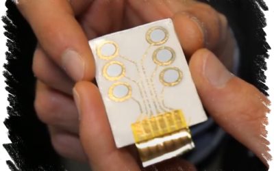 Así puede ser el futuro del EEG: los electrodos “calcomanía”