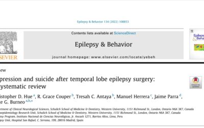 ¿Cómo influye la cirugía de la epilepsia del lóbulo temporal en la depresión y riesgo de suicidio de los pacientes? 10 de septiembre, día internacional de la prevención del suicidio