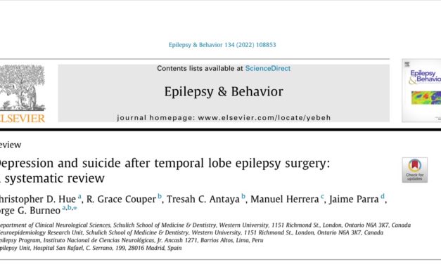 ¿Cómo influye la cirugía de la epilepsia del lóbulo temporal en la depresión y riesgo de suicidio de los pacientes? 10 de septiembre, día internacional de la prevención del suicidio